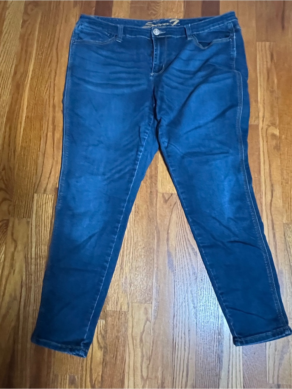 Seven 7 Luxe Women's Indigo Skinny Jeans